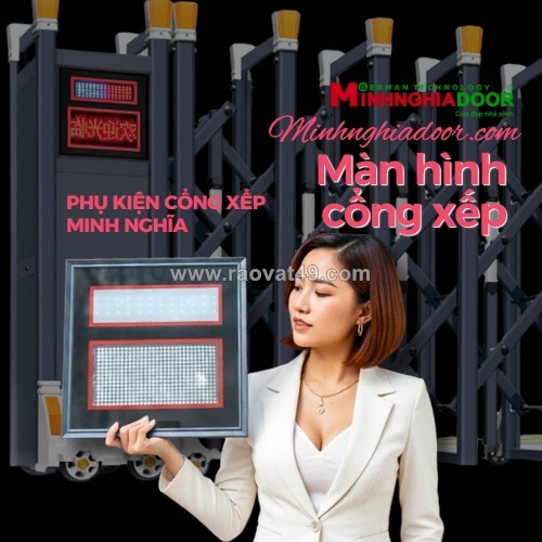 Màn hình led cổng xếp cho doanh nghiệp & nhà máy
