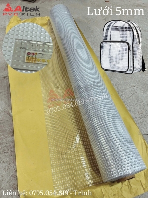 Màng nhựa pvc nào đang được dùng nhất hiện nay? lưới 5mm giá tốt