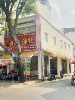 Mặt tiền lô góc khu ẩm thực tân sơn nhì – 76m – dòng tiền 360tr – giá 14