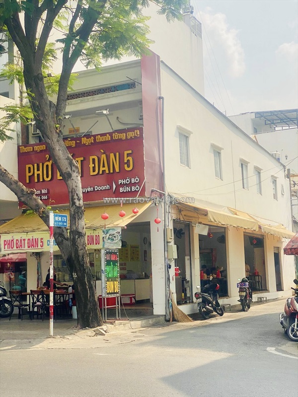 Mặt tiền lô góc khu ẩm thực tân sơn nhì – 76m – dòng tiền 360tr – giá 14