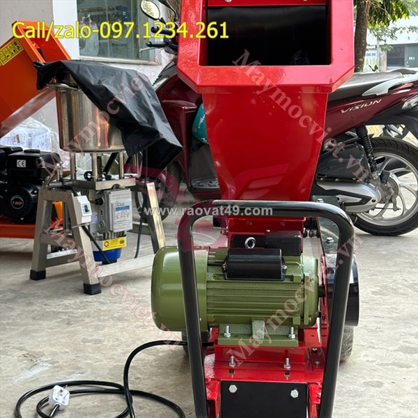 Máy băm cành chạy điện mbcvm4000 giá rẻ