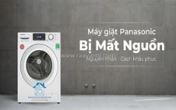 Máy giặt panasonic mất nguồn - hiểu đúng để tránh sửa sai