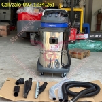 Máy hút bụi 70l cleprox-2/75 thùng inox giá rẻ