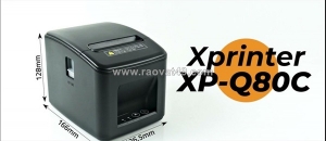 Máy in hóa đơn xprinter q80c – tốc độ vượt trội, vận hành bền bỉ cho quầy thu ngân