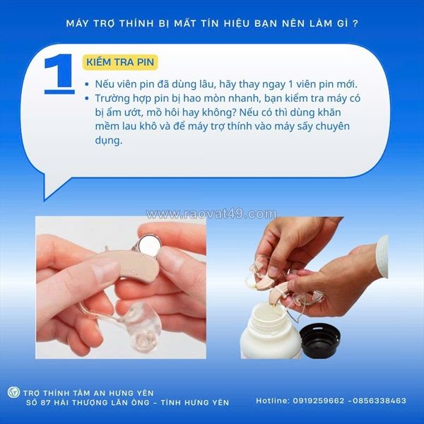 Máy trợ thính bị mất tín hiệu, bạn nên làm gì?