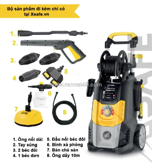 May xit rua xe cong nghiep gia dinh chinh hang