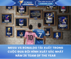 Messi vs ronaldo tái xuất trong cuộc đua đội hình xuất sắc nhất