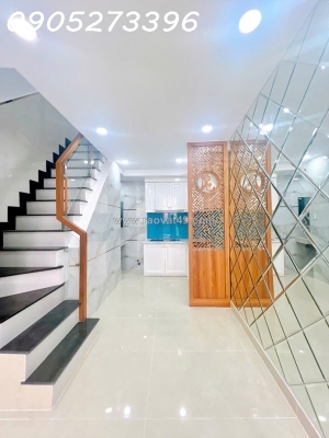 Mtkd sát chợ nguyễn sơn - 3 tầng xây mới 100% - giá chỉ nhỉnh 3 tỷ - nhà mới