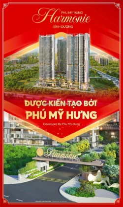Mua giai đoạn 1 dự án căn hộ the harmonie phú mỹ hưng, ls 0%, 20% ký hđmb. mua