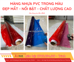Mua màng nhựa pvc màu ở đâu, giá bao nhiêu ?