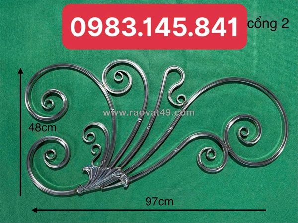 Mua sắt uốn mỹ thuật ở đâu uy tín chất lượng