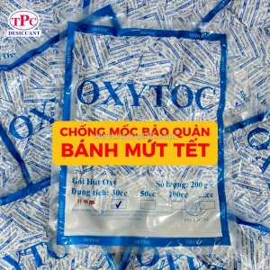 Muốn bảo quản bánh kẹo lâu hơn, có cần gói chống mốc oxytoc không?