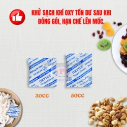 Nên dùng gói chống mốc oxytoc bao nhiêu gram cho bánh mứt tết?