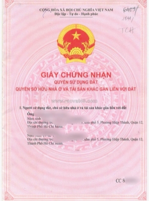 Ngộp thở cứu gấp nhà 3 tằng mt nguyễn ảnh thủ, trung mỹ tây 250m2 chỉ 13đ