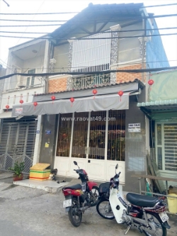 Nhà 2 tầng mặt tiền hồ thành biên p.chánh hưng. giá: 4.85 tỷ tl