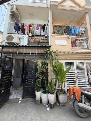 Nhà 2 tầng mt hẻm thẳng – huỳnh tấn phát