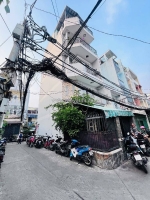 Nhà 5 tầng lô góc 2 mặt hẻm xe hơi – âu dương lân, quận 8