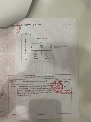 Nhà cấp 4 tân thành dương kinh giá 1.3xx tỷ – hàng hiếm khu trung tâm, ngõ 5m ô