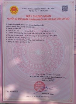 Nhà chính chủ - mặt tiền đường nhựa ngô quyền, bàu hàm 2, huyện thống nhất,