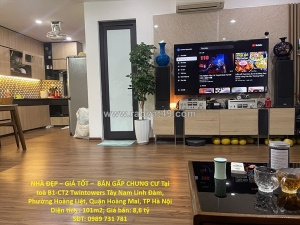 Nhà đẹp – giá tốt –  bán gấp chung cư  tại phường hoàng liệt, hoàng mai, hn