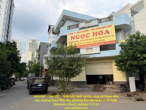 Nhà đẹp – giá tốt –  bán gấp nhà tại phường phú mỹ, quận 7, tp hcm