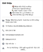 Nhà hàng nhật tuyển phụ bếp sushi & pha chế làm tại q1