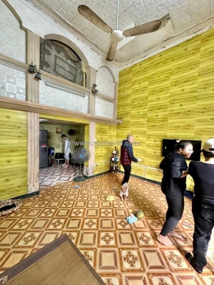 Nhà mặt ngõ ba gác đỗ cửa, thẳng tắp ra phố