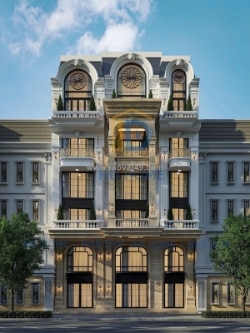 Nhà mặt phố view cầu vĩnh tuy  thiết kế duplex 8 tầng lầu  dt 76m - mt 8m  giá