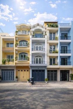Nhà mặt tiền khu bế văn đàn, bàu cát tân bình, 4 tầng, ngang 4m, dt 74m²
