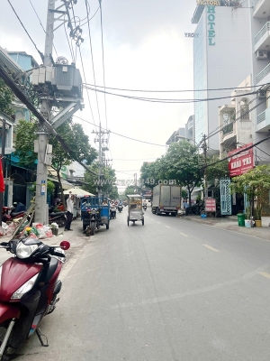 Nhà mới 4 tầng mặt tiền âu dương lân p. chánh hưng. giá 28 tỷ