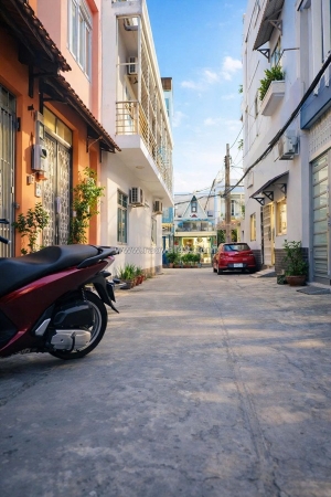 Nhà mới khu vip bàu cát – sát phan sào nam, 4 tầng, dt 65m²