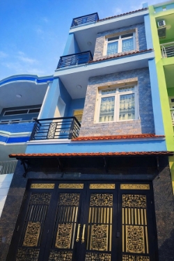 Nhà phố bàu cát gần phan sào nam – p11 hẻm xe hơi tránh, 4 tầng, dt 65m²