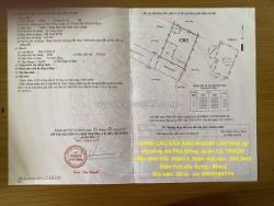 Nhà vị trí đẹp- giá tốt chính chủ cần bán nhanh căn nhà tại quận 12, tphcm