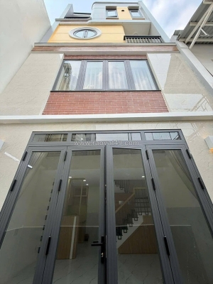 Nhà xây mới - hẻm 3m - 4 tầng btct - hoàn công đủ - chu văn an - 3pn lớn - bình