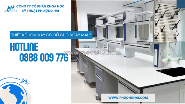 Nội thất phòng lab của bạn đang phục vụ hiện tại ... hay 5 năm tới?