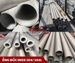 Ống đúc inox 304 / 304l chịu áp suất cao, bền bỉ