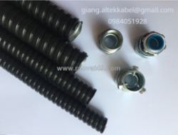Ống ruột gà + đầu nối altek kabel