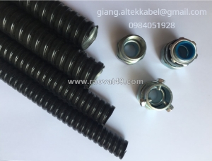 Ống ruột gà + đầu nối altek kabel