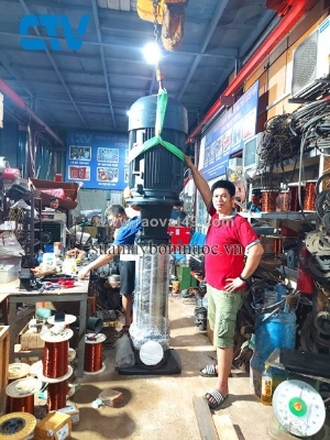 Phân phối máy bơm nước trục đứng đa tầng cánh chính hãng
