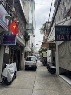 Quận 10-mặt tiền 4 tầng,hẻm ôtô ngay nhà nguyễn tri phương thông ra