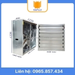 Quạt hút công nghiệp 1220x1220 – hút khỏe, chạy bền, chi phí hợp lý