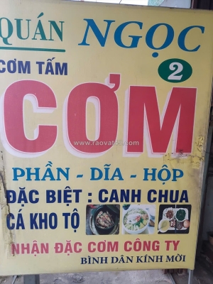 Sang quán cơm tại  ngã ba cây xăng đông tân, dĩ an, bình dương