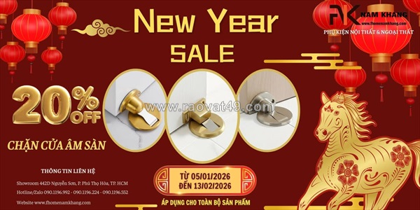 Siêu sale đón tết 2026 - ưu đãi 20% toàn bộ cửa hàng