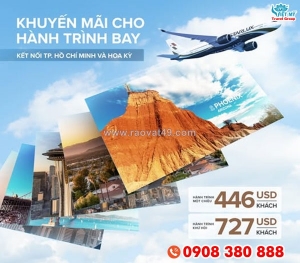 Starlux airlines ưu đãi vé đầu năm tp.hcm đi hoa kỳ