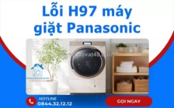 Sửa lỗi h97 máy giặt panasonic nhanh - đúng lỗi - giá hợp lý