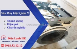 Sửa máy giặt quận 9 giá rẻ uy tín - gọi là có mặt ngay