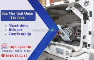 Sửa máy giặt quận tân bình giá rẻ - có mặt nhanh, hỗ trợ tận nơi