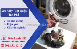 Sửa máy giặt tại nhà quận tân phú - nhanh chóng, hiệu quả