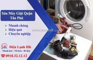 Sửa máy giặt tại nhà quận tân phú - nhanh chóng, hiệu quả