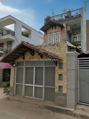 T1909 🔥 nhà mặt tiền thạnh xuân  q12, shr, lô góc, 4.5x20m, 8.x tỷ